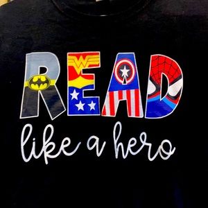 Read like a Hero shirt
